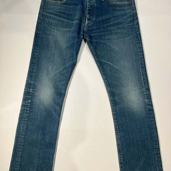 Cone Denim Mill Blue Jeans Wonderland Concepts Sample Men Indigo 34x31